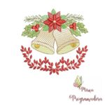 Matriz de Bordado - Sino Natal