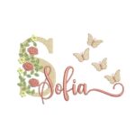 Matriz de Bordado - Sofia (fazemos Qualquer Nome)