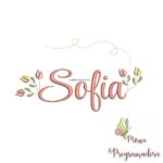 Matriz de Bordado - Sofia (fazemos Qualquer Nome)