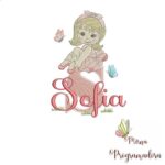Matriz de Bordado - Sofia (fazemos Qualquer Nome)