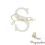 Matriz de Bordado - Sonia (fazemos Qualquer Nome)