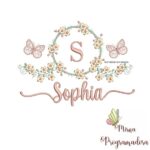 Matriz de Bordado - Sophia (fazemos Qualquer Nome)