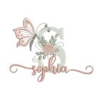 Matriz de Bordado - Sophia (fazemos Qualquer Nome)