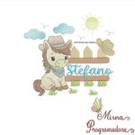 Matriz de Bordado - Stefano (fazemos Qualquer Nome)