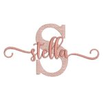 Matriz de Bordado - Stella (fazemos Qualquer Nome)