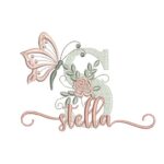 Matriz de Bordado - Stella (fazemos Qualquer Nome)