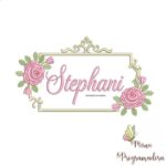 Matriz de Bordado - Stephani (fazemos Qualquer Nome)