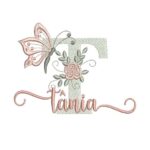 Matriz de Bordado - Tânia (fazemos Qualquer Nome)