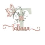 Matriz de Bordado - Tatiana (fazemos Qualquer Nome)