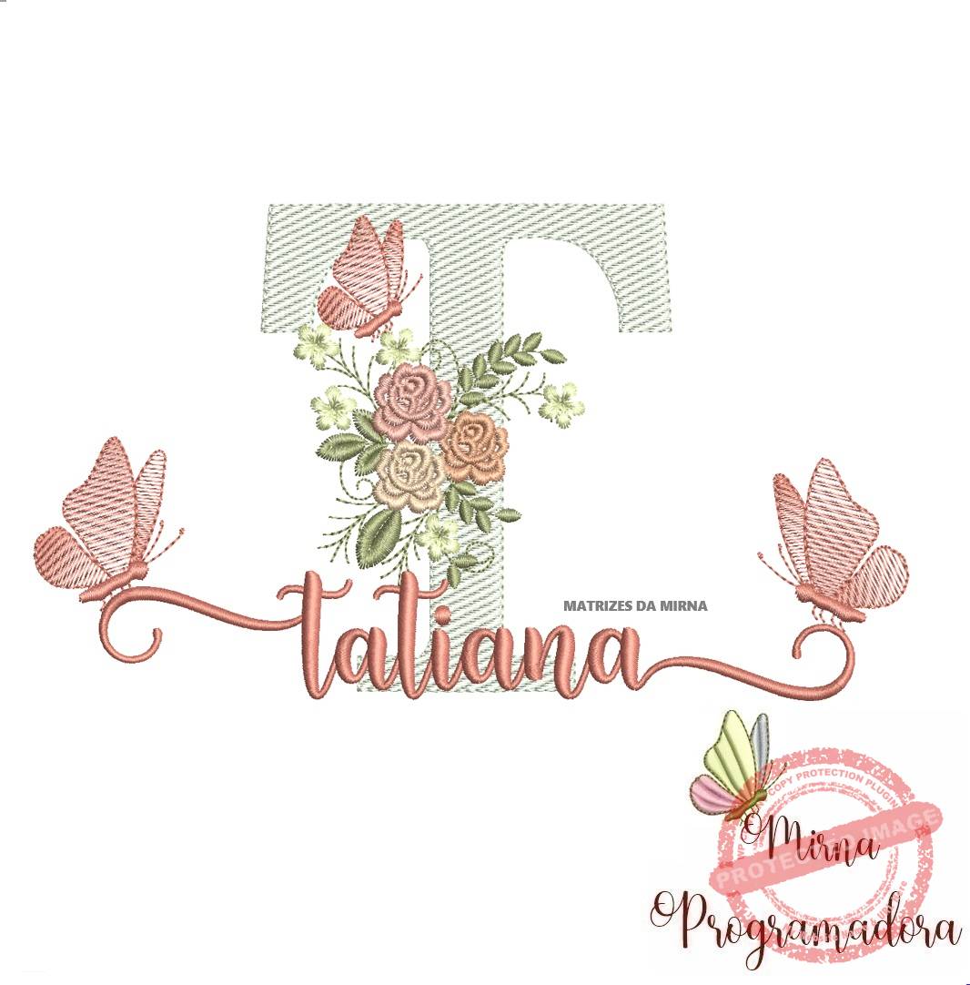 matriz de bordado tatiana22 matriz de bordado tatiana - Imagem 1