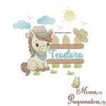 Matriz de Bordado - Teodoro (fazemos Qualquer Nome)