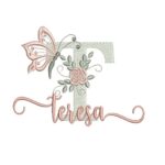 Matriz de Bordado - Teresa (fazemos Qualquer Nome)