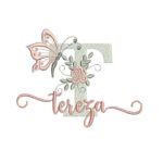Matriz de Bordado - Tereza (fazemos Qualquer Nome)