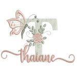 Matriz de Bordado - Thaiane (fazemos Qualquer Nome)