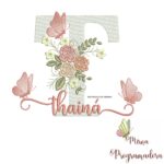 matriz de bordado thaina