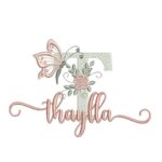 Matriz de Bordado - Thaylla (fazemos Qualquer Nome)