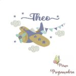 Matriz de Bordado - Théo (fazemos Qualquer Nome)