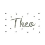 Matriz de Bordado - Theo (fazemos Qualquer Nome)