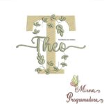 Matriz de Bordado - Theo (fazemos Qualquer Nome)