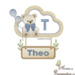 Matriz de Bordado Theo