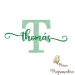 Matriz de Bordado - Thomás (fazemos Qualquer Nome)