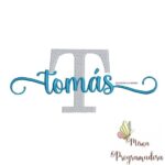 Matriz de Bordado - Tomás (fazemos Qualquer Nome)