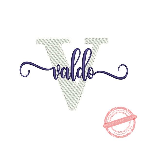 matriz-de-bordado-valdo-fazemos-qualquer-nome Matriz de Bordado - Valdo (fazemos Qualquer Nome) - Imagem 1