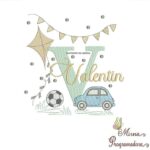 Matriz de Bordado Valentin