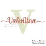 Matriz de Bordado - Valentina (fazemos Qualquer Nome)