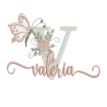 Matriz de Bordado - Valéria (fazemos Qualquer Nome)