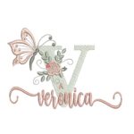 Matriz de Bordado - Verônica (fazemos Qualquer Nome)