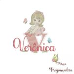 Matriz de Bordado - Verônica (fazemos Qualquer Nome)