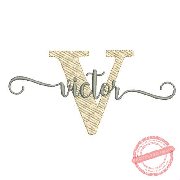matriz-de-bordado-victor-fazemos-qualquer-nome-xxx Matriz de Bordado - Victor - Imagem 1