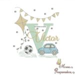 Matriz de Bordado Víctor