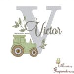 Matriz de Bordado Victor