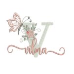 Matriz de Bordado - Vilma (fazemos Qualquer Nome)