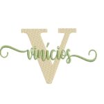 Matriz de Bordado - Vinicíos (fazemos Qualquer Nome)