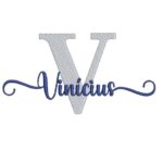 Matriz de Bordado - Vinícius (fazemos Qualquer Nome)