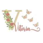 Matriz de Bordado - Vitória (fazemos Qualquer Nome)