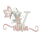 Matriz de Bordado - Vitória (fazemos Qualquer Nome)