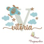 Matriz de Bordado - Vitória (fazemos Qualquer Nome)