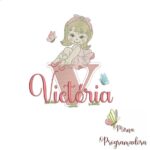 Matriz de Bordado - Vitória (fazemos Qualquer Nome)