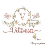 Matriz de Bordado - Vitória (fazemos Qualquer Nome)