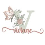 Matriz de Bordado - Viviane (fazemos Qualquer Nome)