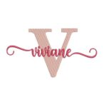Matriz de Bordado - Viviane (fazemos Qualquer Nome)