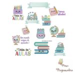 Matriz de Bordado - Volta as Aulas
