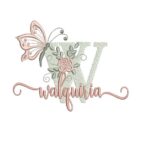 Matriz de Bordado - Walquiria (fazemos Qualquer Nome)