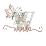 Matriz de Bordado - Wanda (fazemos Qualquer Nome)