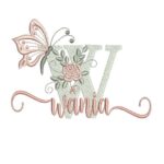 Matriz de Bordado - Wânia (fazemos Qualquer Nome)