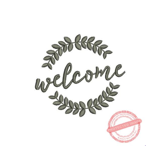 matriz-de-bordado-welcome-costura Matriz de Bordado - Welcome - Imagem 1